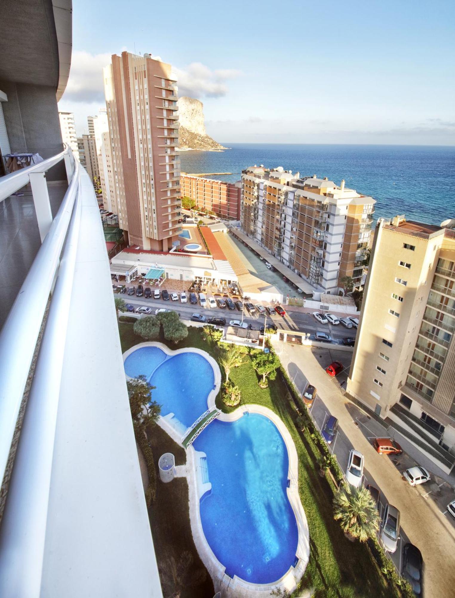Apartamento Con Vista Al Mar Apartment Calpe Bagian luar foto
