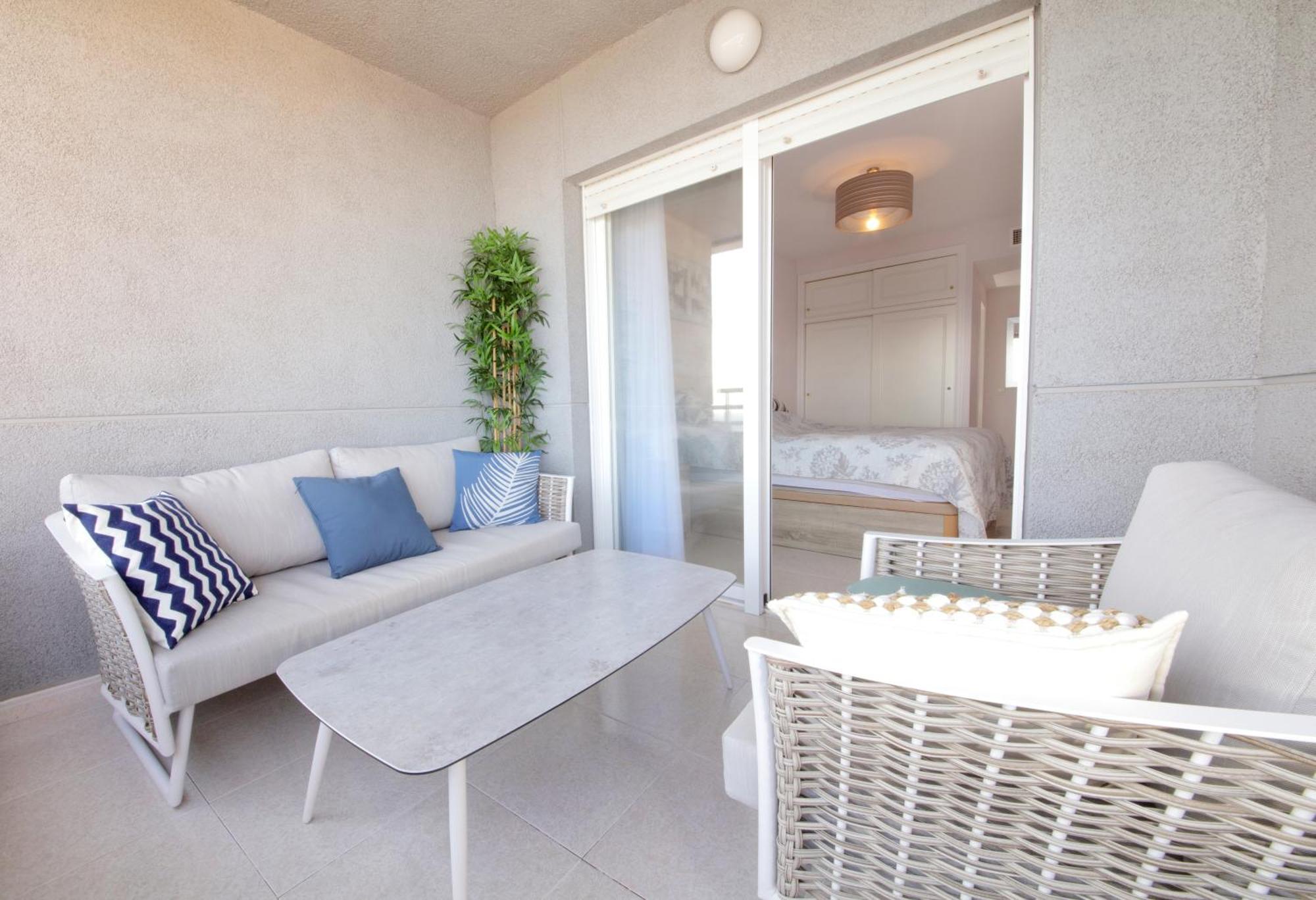 Apartamento Con Vista Al Mar Apartment Calpe Bagian luar foto